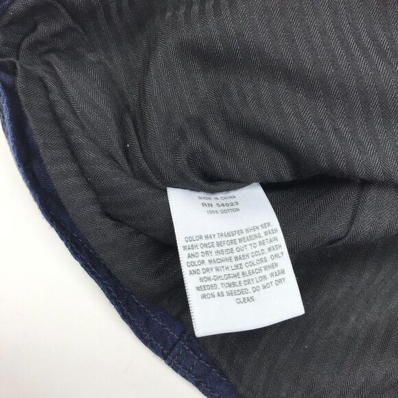 GAP 1969 Womens Denim Blazer Blue Button Front Long Sleeve Jacket Pockets Small - Picture 9 of 11